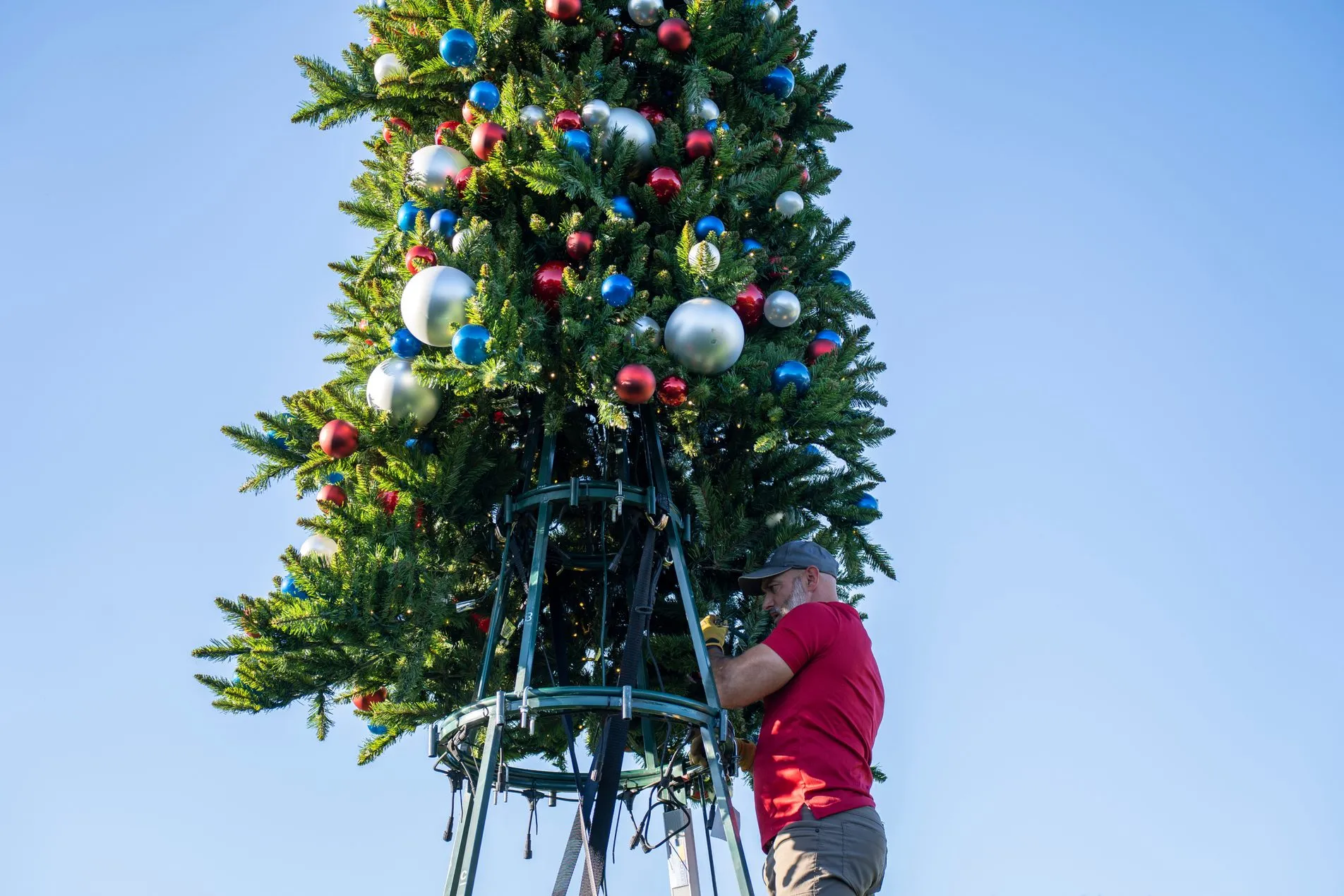 Professional holiday lighting contractor benefits