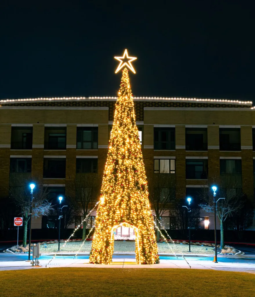 Holiday lighting installation steps and process